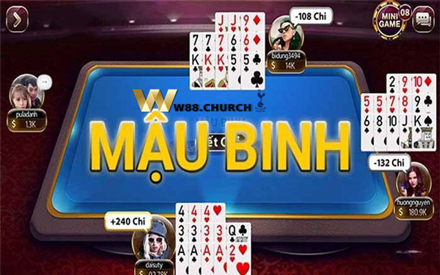 Thông tin về game bài mậu binh w88